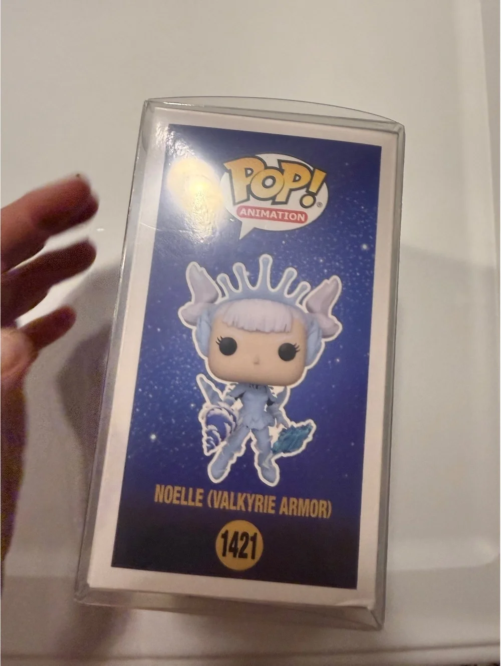 Funko Pop! Black Clover Noelle Valkyrie Armor #1421 w/ Soft Protector